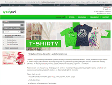 Tablet Screenshot of greenprint.com.pl